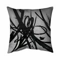 Fondo 20 x 20 in. Circular Strokes-Double Sided Print Indoor Pillow FO3337715